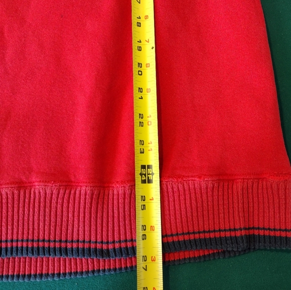 Vtg Team Edition Apparel OSU Ohio State Buckeyes embroidered crewneck red M USA - Picture 6 of 9